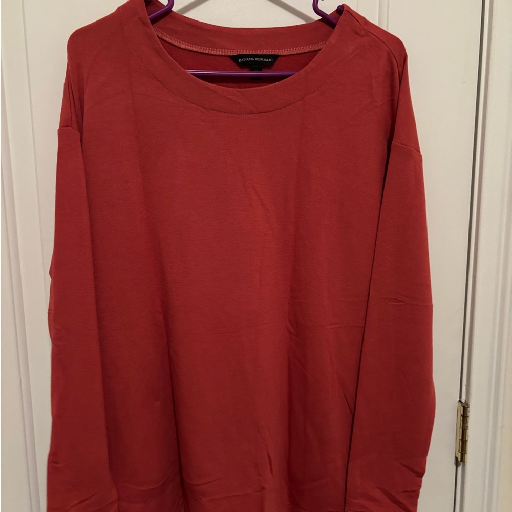 Banana Republic Vibrant Red Tee